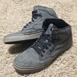 Vans gray hi-top